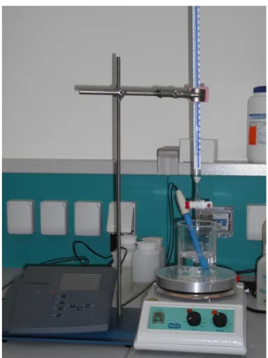 Figura 2.8. Fase di titolazione della metodica SINTEF  