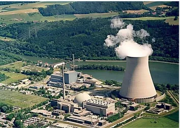 Figura 6 – Vista della centrale nucleare di Isar 9 . 