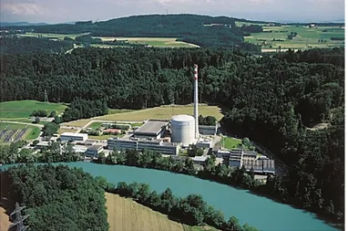 Figura 11 – Vista della Centrale Nucleare di Mühleberg 13 . 