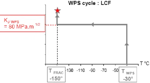 Fig. 9 – Percorso di carico LCF applicato nei test CEA #1 e #2 