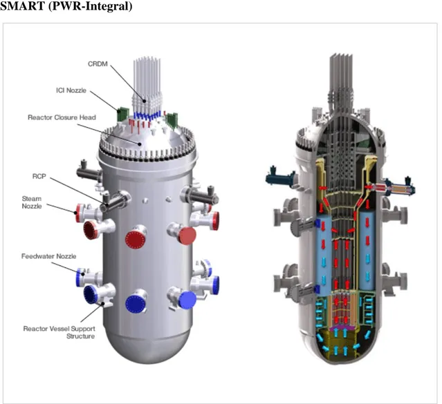 Figure 3.4.1. SMART reactor  