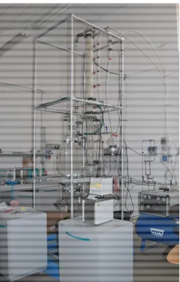 Figura 1.1. L’impianto GAIA presso i laboratori Sotacarbo. 