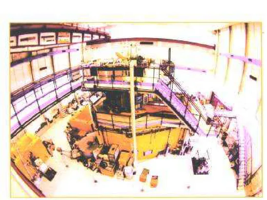 Fig. 3-36  Vista della hall tecnologica  del reattore TRIGA RC-1 dell’ENEA 