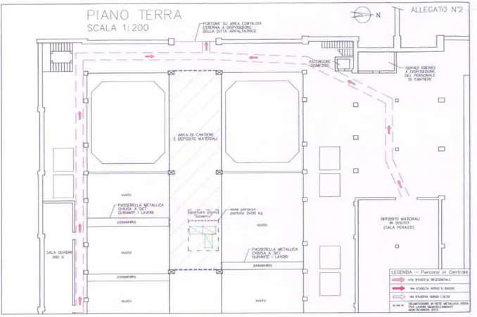 Fig. 3  - Delimitazione area di lavoro 