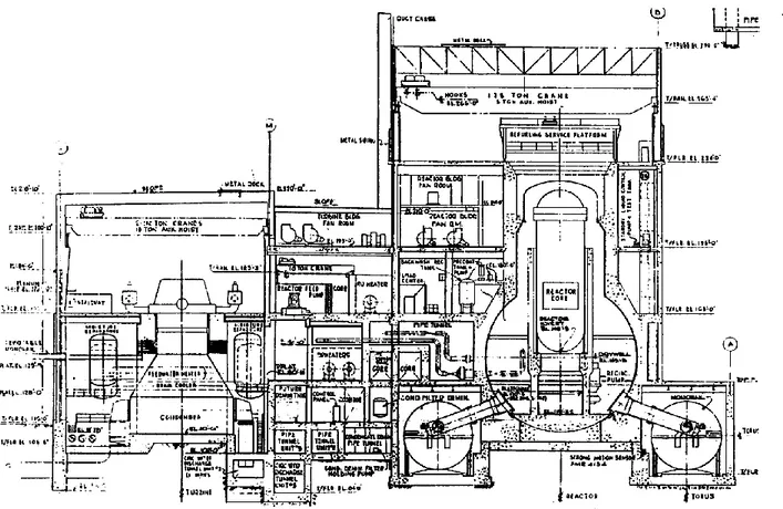 Figure 1 shows, e.g., the Peach Bottom Atomic Power Station, Unit 2, (BWR-4) with  its MARK 1 containment [12]