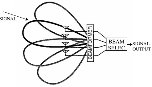 Fig. 1.11 Schema del funzionamento dello SB in termini di diagramma di irradiazione