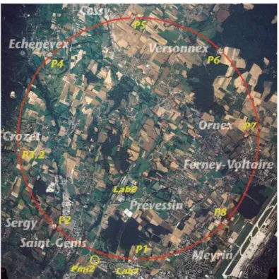 Figura 3.4: Visione aerea del tunnel