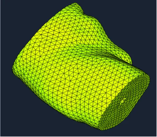 Fig. 6. 28: mesh solida del modello ridotto 