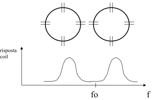 Fig. 2.3   Splitting della frequenza 