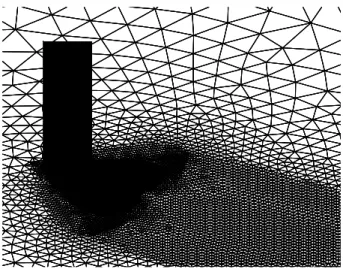 Figura 3.2: Immagine tridimensionale della griglia di calcolo