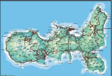 Figura 2.1.2.1: cartina dell’ Isola d’ Elba. 
