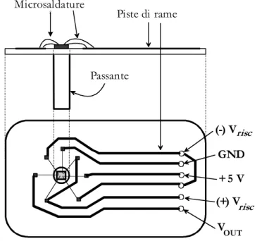 Fig. 4.1 – Schematizzazione del campione. 