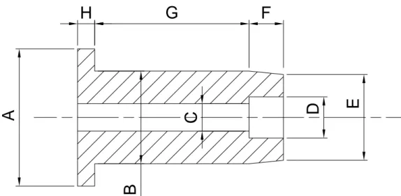 Figura 2-10 – Albero di collegamento tra volano e albero motore 