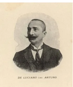 Figure 1. Photo of Arturo De Luciano  (from Bollettino 24, 1906, 36)