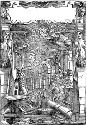Fig.  1.  D.  Barbaro,    I  dieci  libri  dell’Architettura,  1556,  Allegoria  dell’architettura, c