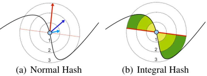 Fig. 8.5 Example of the two basic Surface Hashes proposed