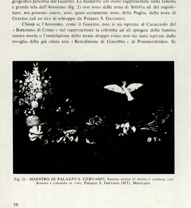 Fig.  2)  -  MAESTRO  DI  PALAZZO  S.  GERVASIO,  Natura  morta  di  frutta  e  verdura,  con 