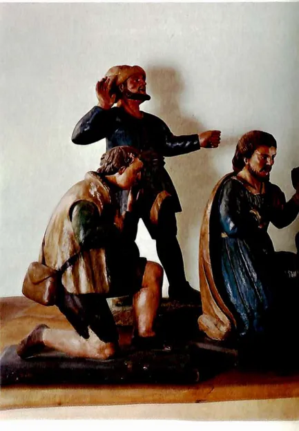 Figure  di  presepe  di  ignoto  del  Sec.  XVI,  Museo  del  Sannio  (Benevento)