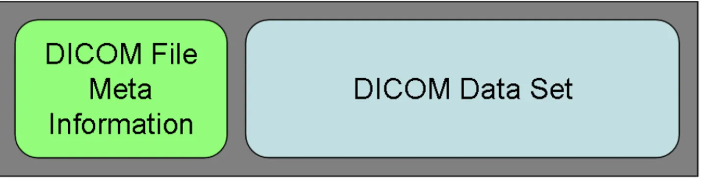 Figura 1: Struttura di un file in formato DICOM. 