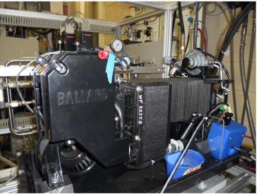 figure  2.14.  The  experimental  activities  have  been  realised  at  the  Fuel  Cell  Laboratory  (FCLAB)  of  the  University  of  Franche-Comté  (UFC)  in  collaboration with the Department of Industrial Engineering (DIIN) of the  University  of  Sale