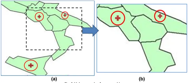 Fig. 6.11 An example of a geographic zoom. 