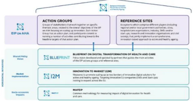 Figure  2.  The  structure  of  the  European  Innovation  Partnership  on  Active and Healthy Ageing  