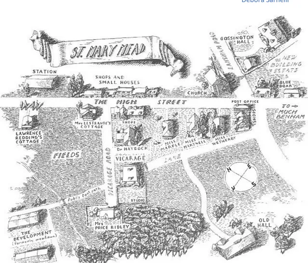 Figure 4 The Map of St  Mary Mead 