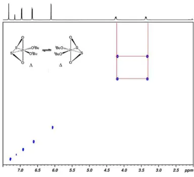 Figure 2.2.7.  1 H- 1 H EXSY spectrum of 3 (C