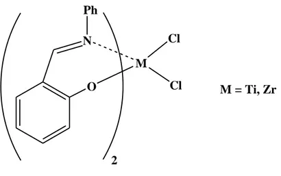 Figure 3. Fujita’s catalyst for olefin polymerization. 