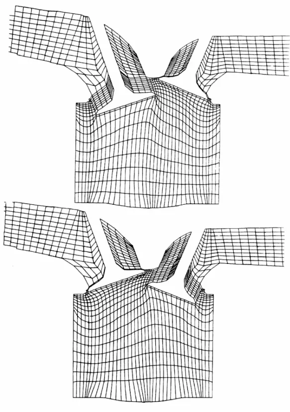 Fig. 3.2: tecnica degli snapper per il movimento della valvola e del pistone di   un modello del manuale di KIVA 3V