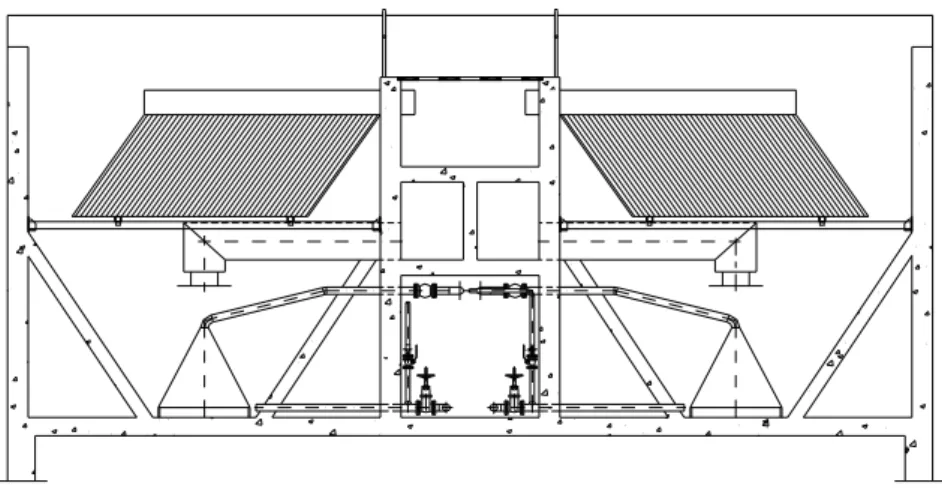 Figura 19 – Schema di una vasca di chiarificazione.      Figura   20   –  Modulo   a  pacchi  lamellari
