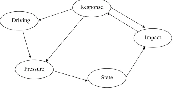 Figure 2-3: The DPSIR framework. 