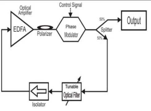 Fig. 1.9: Schema Mode Locking Attivo in configurazione armonica 