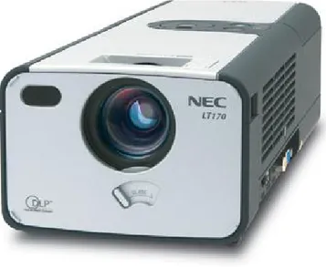 Figura 3.2  Proiettore DLP Nec LT170. 