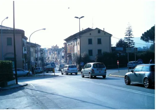 Figura 1.13 – Intersezione a raso sul Montescendi in dir. Borgo Giannotti
