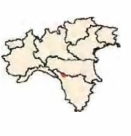 Figura 11. Localizzazione geografica del Parco dell’Orecchiella  