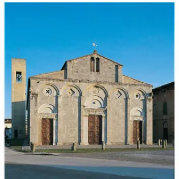 fig. 1.1 La pieve dei SS. Ippolito e Cassiano in S.Casciano di Cascina (PI) 