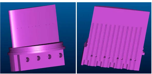 Figure 8.14 – Schematic of the NACA0015 hydrofoil and detail of the pressure taps. 