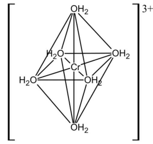 Figura 2.3.3 - Ione esaquocromo 
