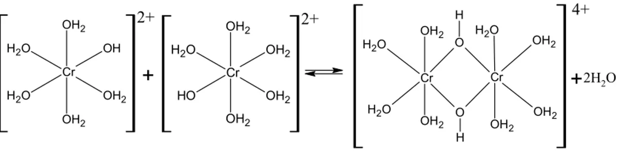 Figura  2.3.4 - Formazione complesso diolo-cromo 
