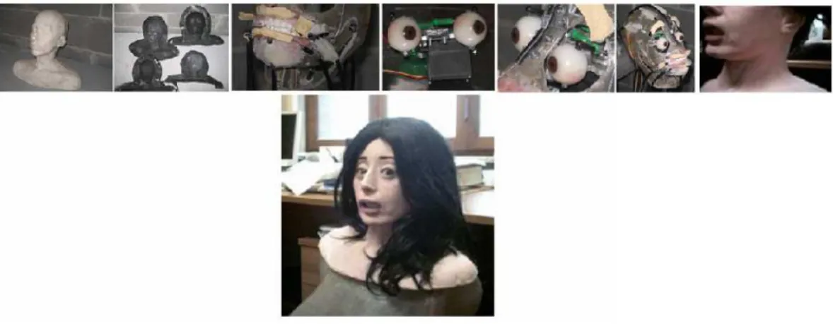 Figure 2.2: Facial Automaton For Conveying Emotions (FACE) jective is focused upon simulating emotion in a 3D lifelike display (Fig