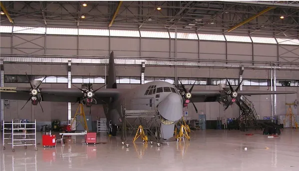 Figura 11. Hangar del C-130J. 