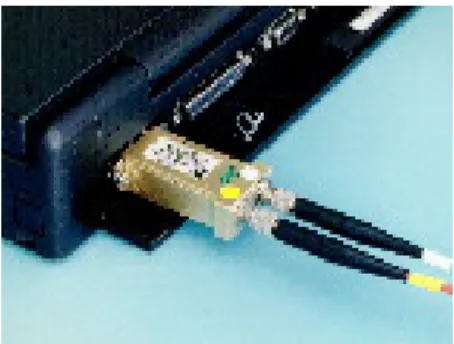 Fig. 3.13. Adattatore seriale-ottico per la comunicazione fra PC e Field probe. 