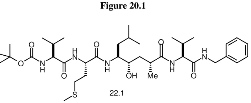 Figure 20.1  O N H NH NH NHO O O OH Me NHO S O22.1