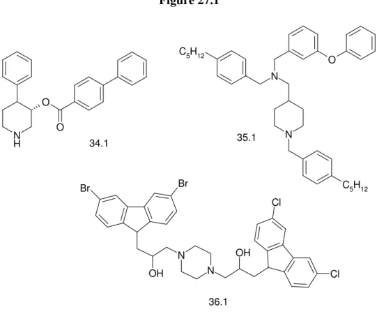 Figure 27.1  N H O O NN OC5H12 C 5 H 12 OH N N OH Cl ClBrBr 36.134.1 35.1