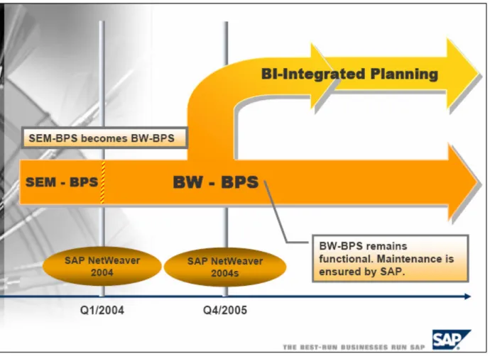 Figura 24: Nuova piattaforma per realizzare Business Planning con SAP Netweaver. 