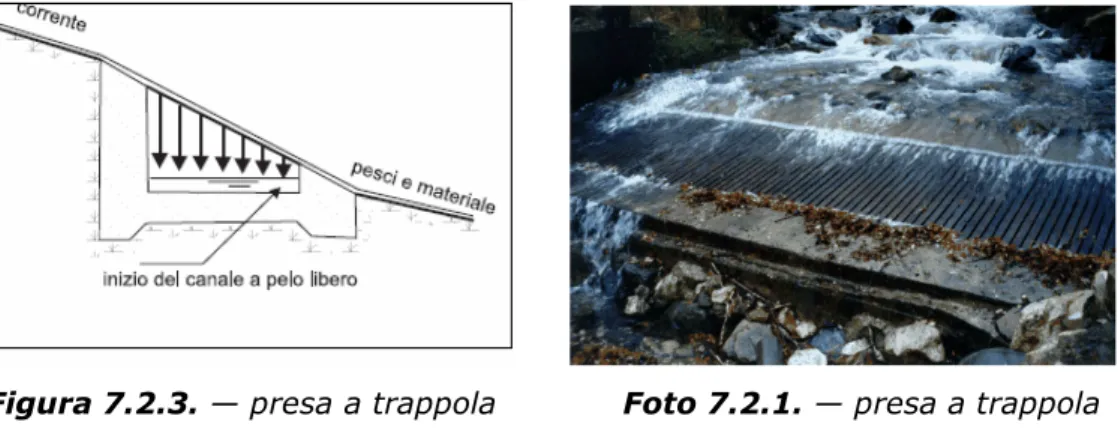 Figura 7.2.3. ― presa a trappola    Foto 7.2.1. ― presa a trappola 