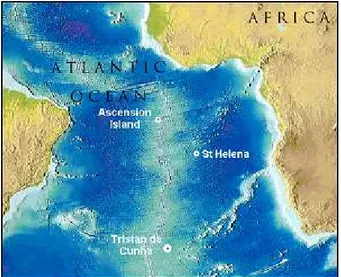 Figura 3: L’isola di Ascensione 