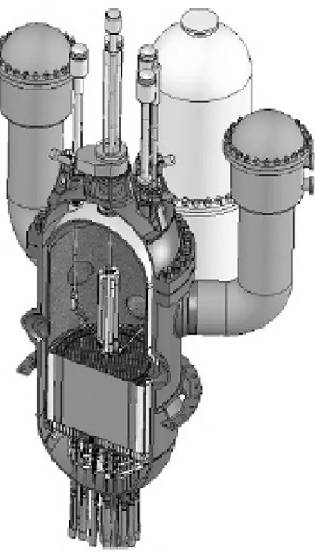 Figura 2.6: Generation IV GCFR 2400MWth (progetto CEA) [2.1].
