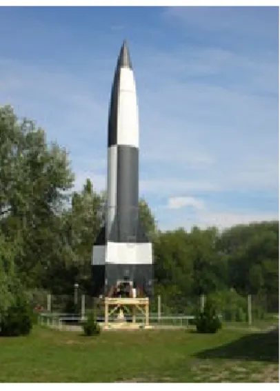 Figura 2.12: Il missile V-2.